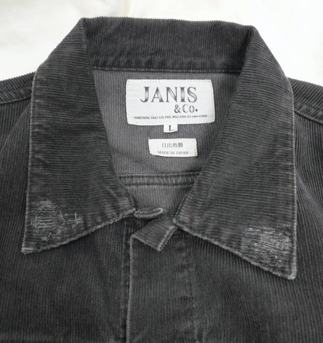 JANIS&CO. CORDUROY JACKET ジャニスアンドカンパニー コーデュロイ 