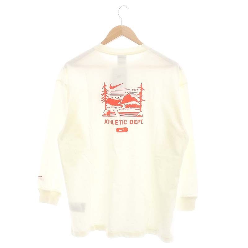 ナイキ NIKE ロンT Tシャツ 長袖 カットソー プリント XS オフ