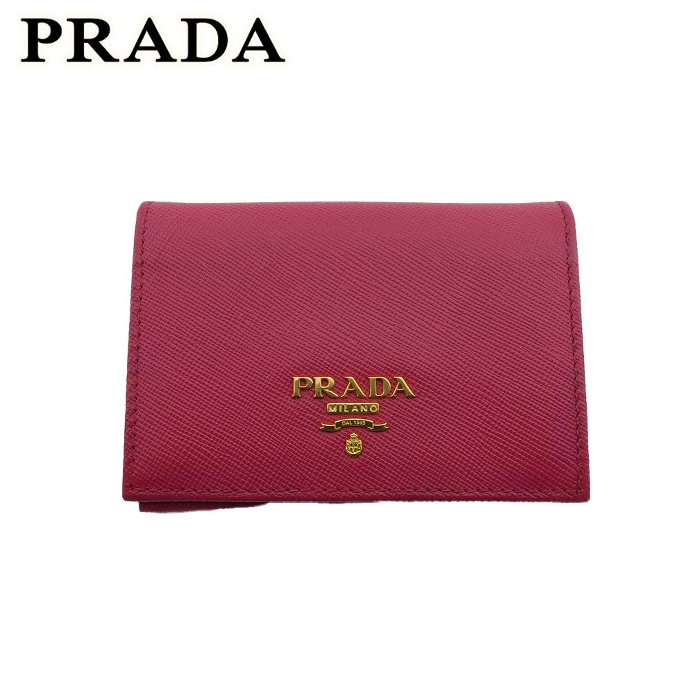 最終値下げ　美品　PRADA プラダ　長財布　ピンク　赤　パスケース　カード 楽天市場】プラダ カードケース ピンクの通販