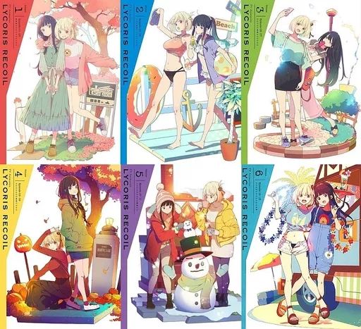 年末のプロモーション大特価！ 中古】アニメBlu-ray Disc 完全生産限定版 リコリス・リコイル アニメ