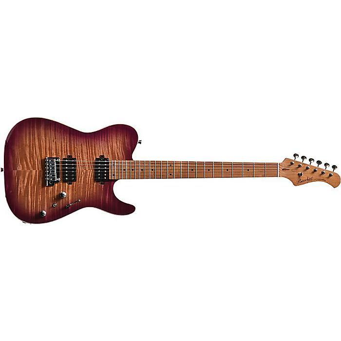 Bacchus エレキギター ローステッドメイプル指板 Bacchus バッカス BST-2-RSM/R ローステッドメイプルネック採用