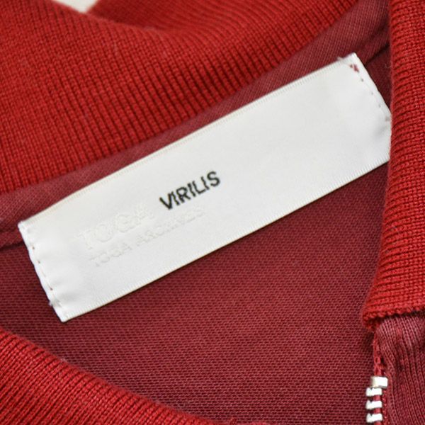 値下げ】 TOGA VIRILIS RUGGER ZIP TOP ラガーシャツ - IN&OUT - メルカリ