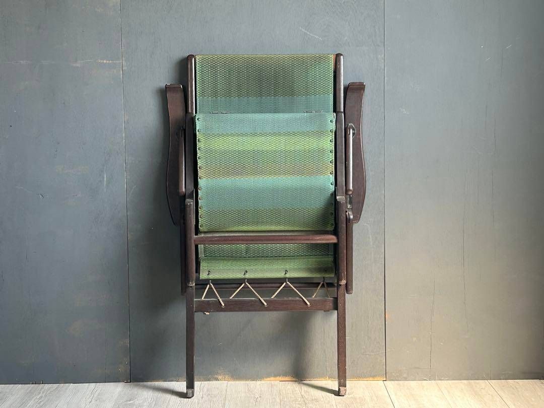 超希少 オールドマルニ maruni デッキチェア 折りたたみデッキチェア