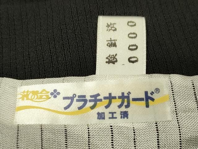 平和屋着物＊夏物 ファッションデザイナー 花井幸子 訪問着 絽縮緬