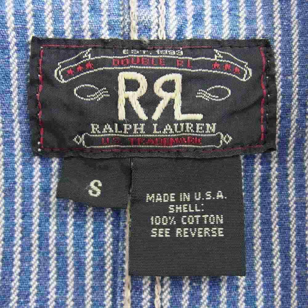 RRL ダブルアールエル ヒッコリーストライプ ワーク ジャケット S