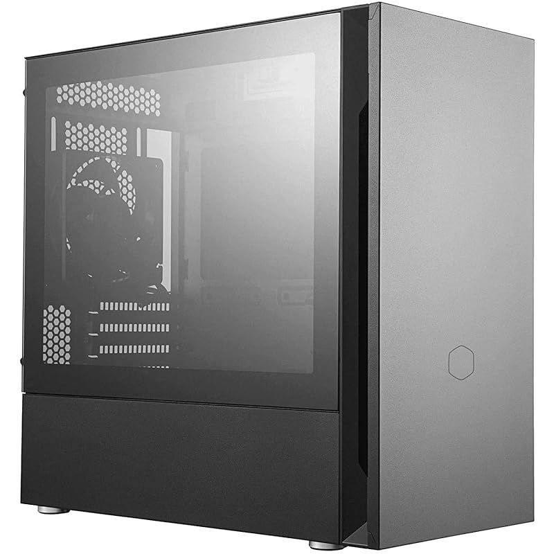 Cooler Master Silencio S400 TG 静音型 ミニタワー PCケース [強化ガラスモデル] CS7619 MCS-S400-KG5N-S00 0
