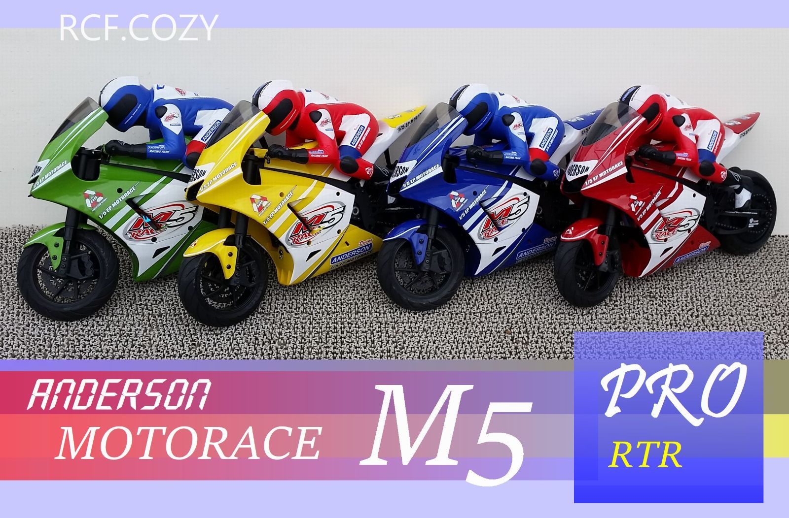 Anderson M5RACE Pro 1/5 scale RC バイク - RCF.COZY RC工房 - メルカリ