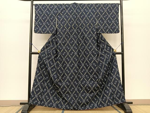 平和屋着物○本場琉球絣 紬 正絹 逸品 BAAT0812yc - メルカリ 