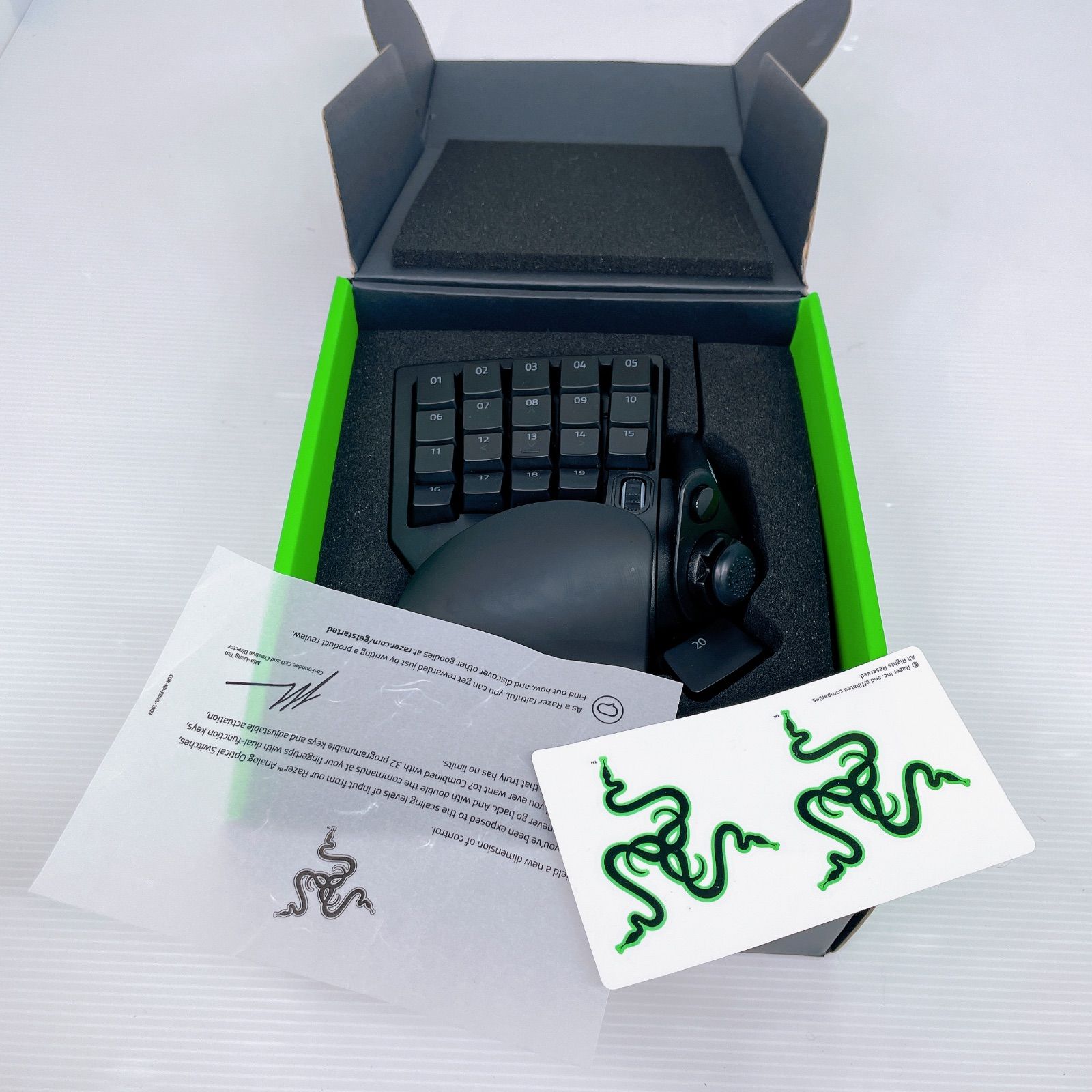 美品】Razer Tartarus Pro 左手デバイス キーボード RZ07-03110100 