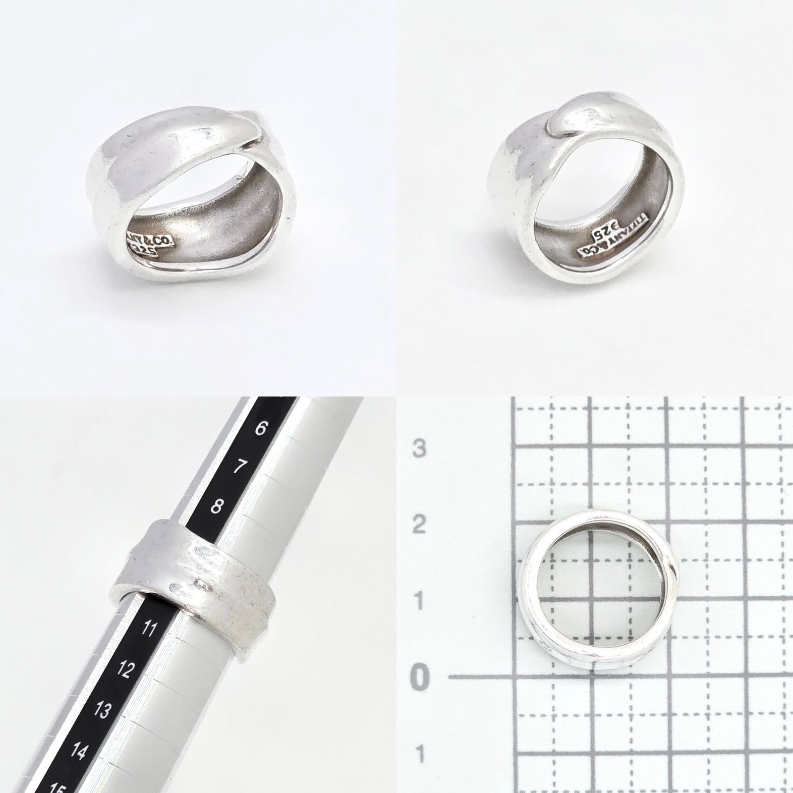 TIFFANY＆Co. ティファニー リーフ リング 約10.5号