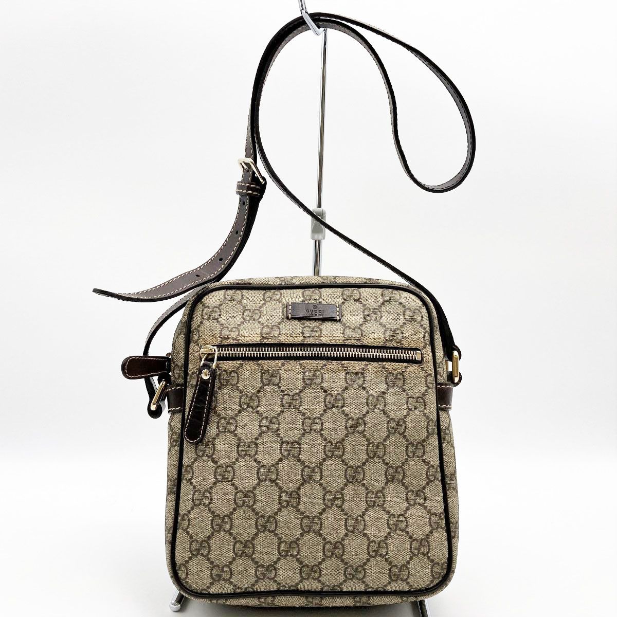 セール 美品 GUCCI グッチ GG柄 ショルダーバッグ ポシェット