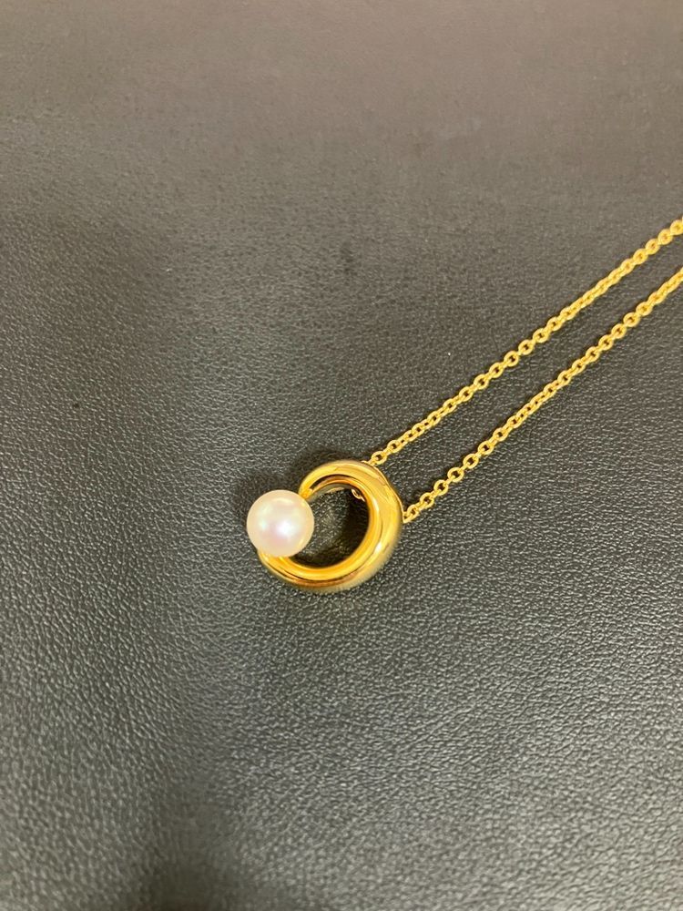 EL5 TASAKI 田崎真珠 シルバー パール ネックレス MK9773