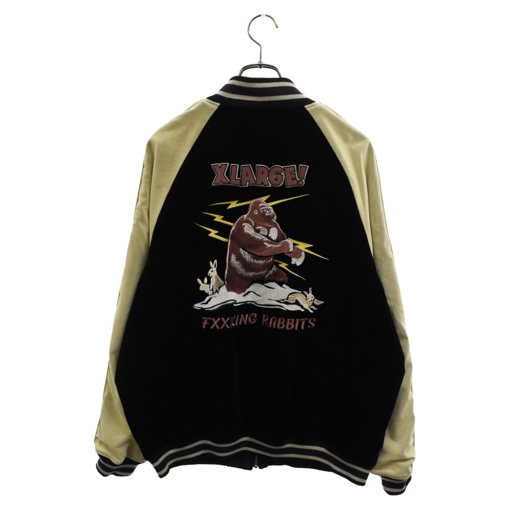 【美品】 XLARGE FR2 Souvenir Jacket (L)スカジャン XLARGE FR2 Souvenir Jacket L スカジャン