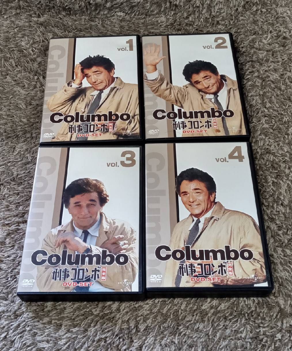 品 刑事コロンボ 完全版 Vol.1.2.3.4 4個セット DVD-SET