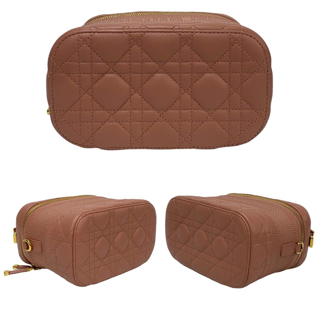 未使用保管品 Christian Dior ディオール トラベル スモール バニティ 