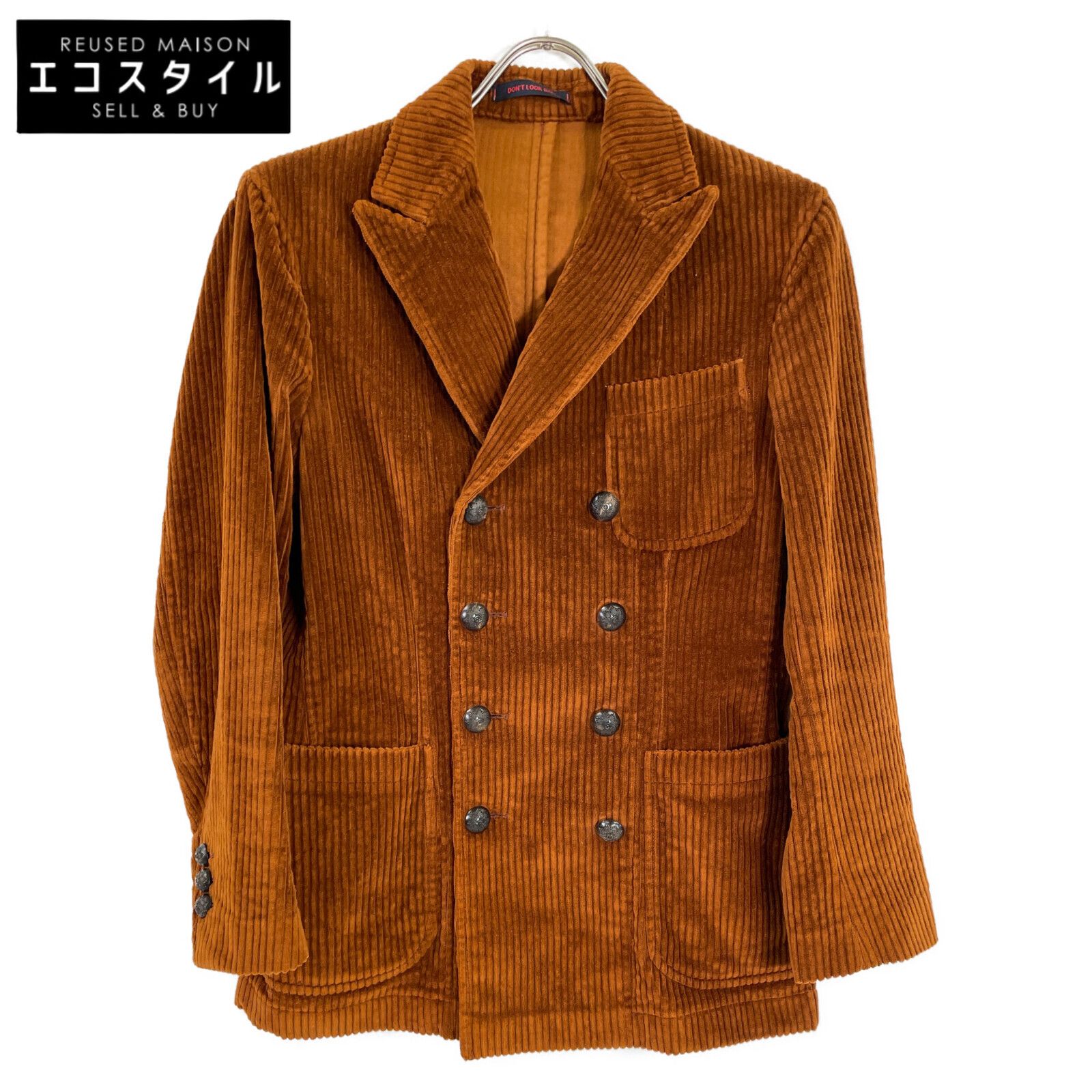 新品サイズ42 the gigi ダブルブレストコート 楽天市場】ザ ジジ THE GIGI メンズ ジャケット ダブルブレスト