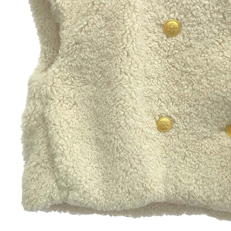 【美品】  SEVEN TEN by MIHO KAWAHITO / セブンテンバイミホカワヒト | オーバー ボアジャケット / 総裏地 | S | ホワイト | レディース 美品】 SEVEN TEN by MIHO KAWAHITO / セブンテンバイミホカワヒト