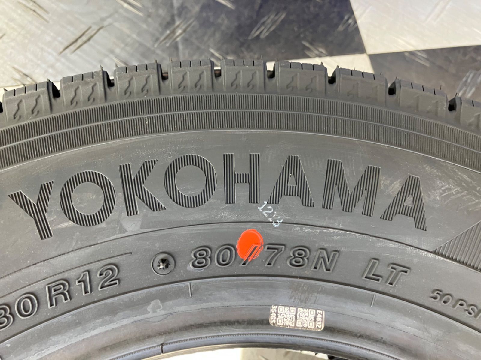 ［送料込み］YOKOHAMA ice GUARD iG91 ヨコハマ アイスガード i G91 145/80R12 80/78N LT  新品スタッドレスタイヤ4本 軽バン、軽トラに。