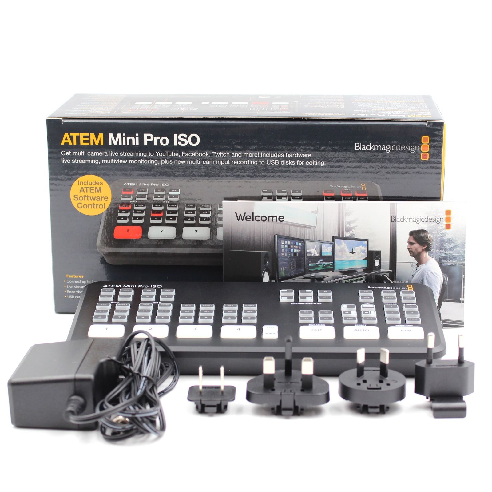 Blackmagic Design ATEM Mini Pro ISO 未使用品