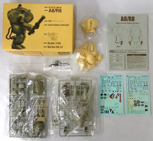 プラモデル 1|20 S.A.F.S Mk.III A8|R8 Ma.K. マシーネンクリーガー Zbv3000 シリーズ00.31