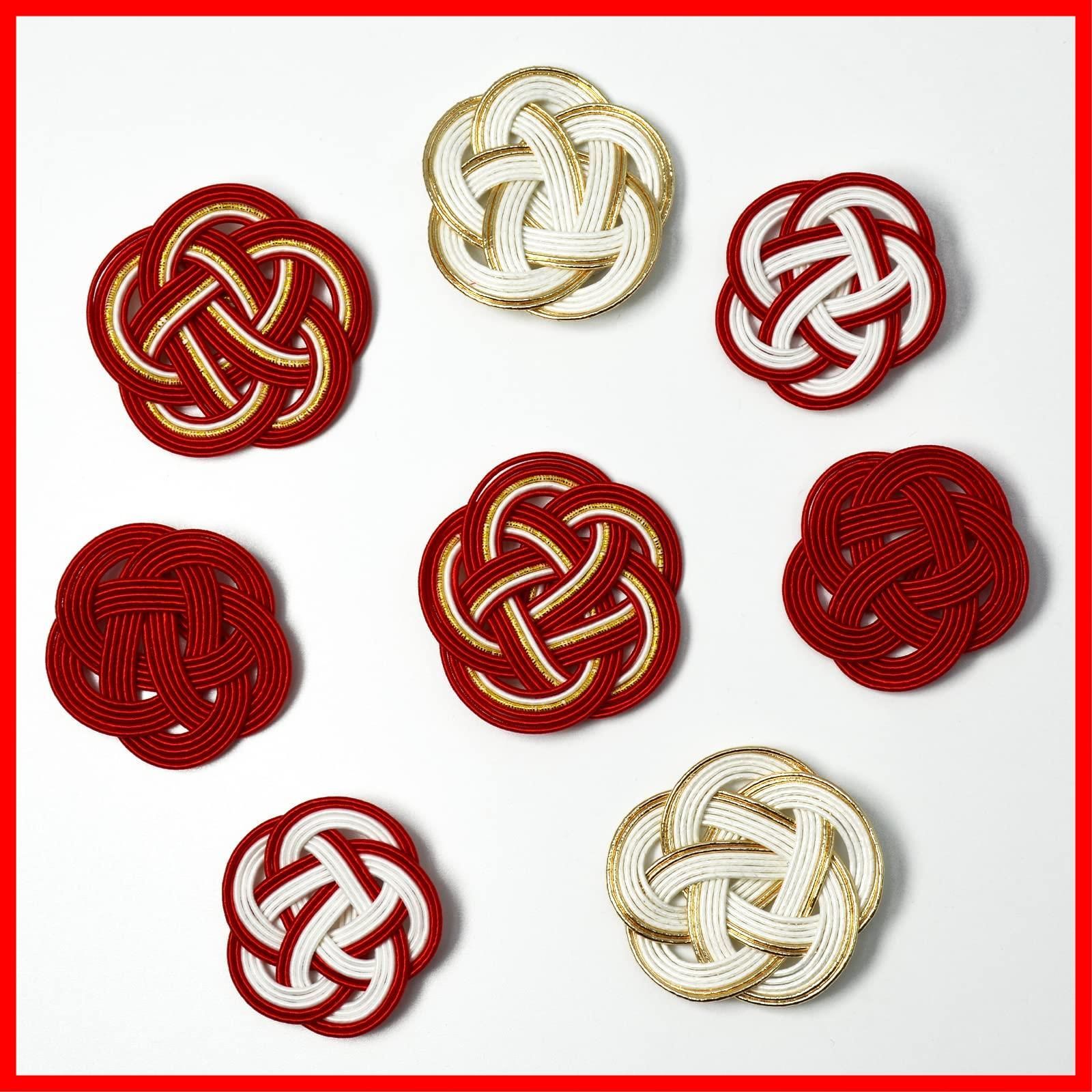 絹巻き＆羽衣水引パーツ 梅結びアレンジ 絹巻き＆羽衣水引パーツ 梅結びアレンジ 絹巻き＆羽衣水引パーツ 梅