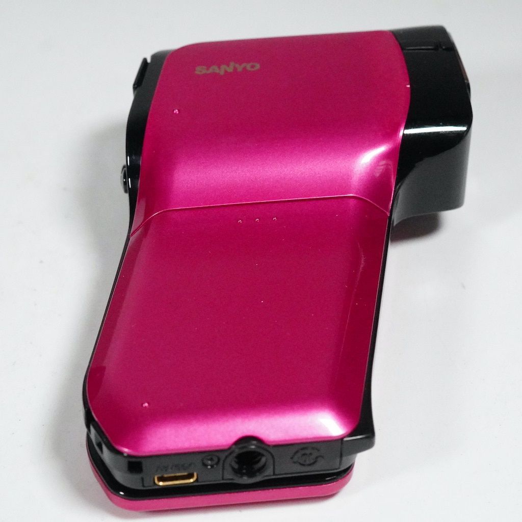 SANYO サンヨー Xacti DMX-CG10 ピンク 元箱 動作OK 返金保証