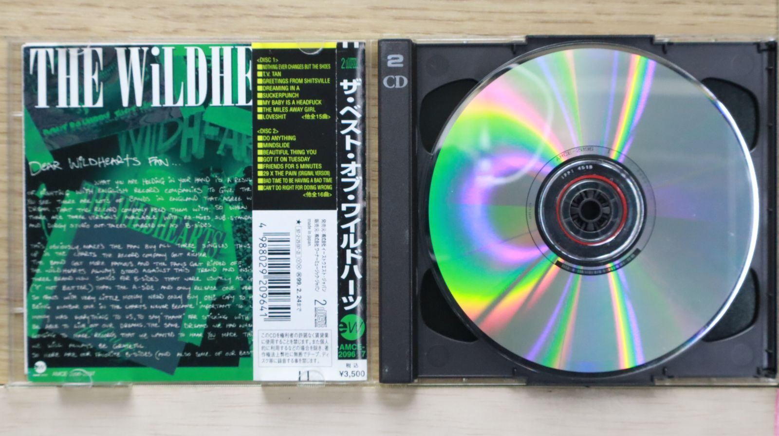 国内盤CD☆ザ・ワイルドハーツ/The Wildhearts□ ザ・ベスト