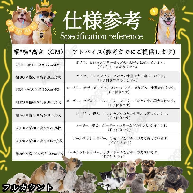 ペットフェンス 大型犬用