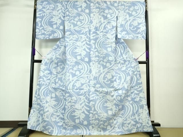 平和屋着物 上 夏物 竺仙 浴衣 綿 花唐草文 DZAA9425kh5