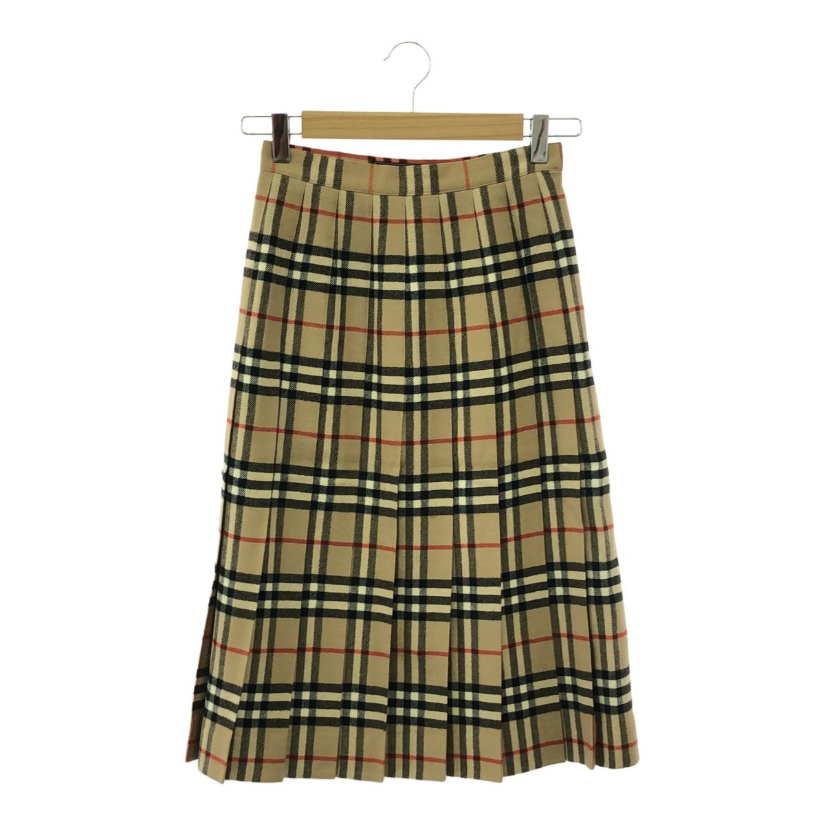 BURBERRY バーバリー バーバリーズ スカート ベージュ チェック レディース ファッション ok360-4