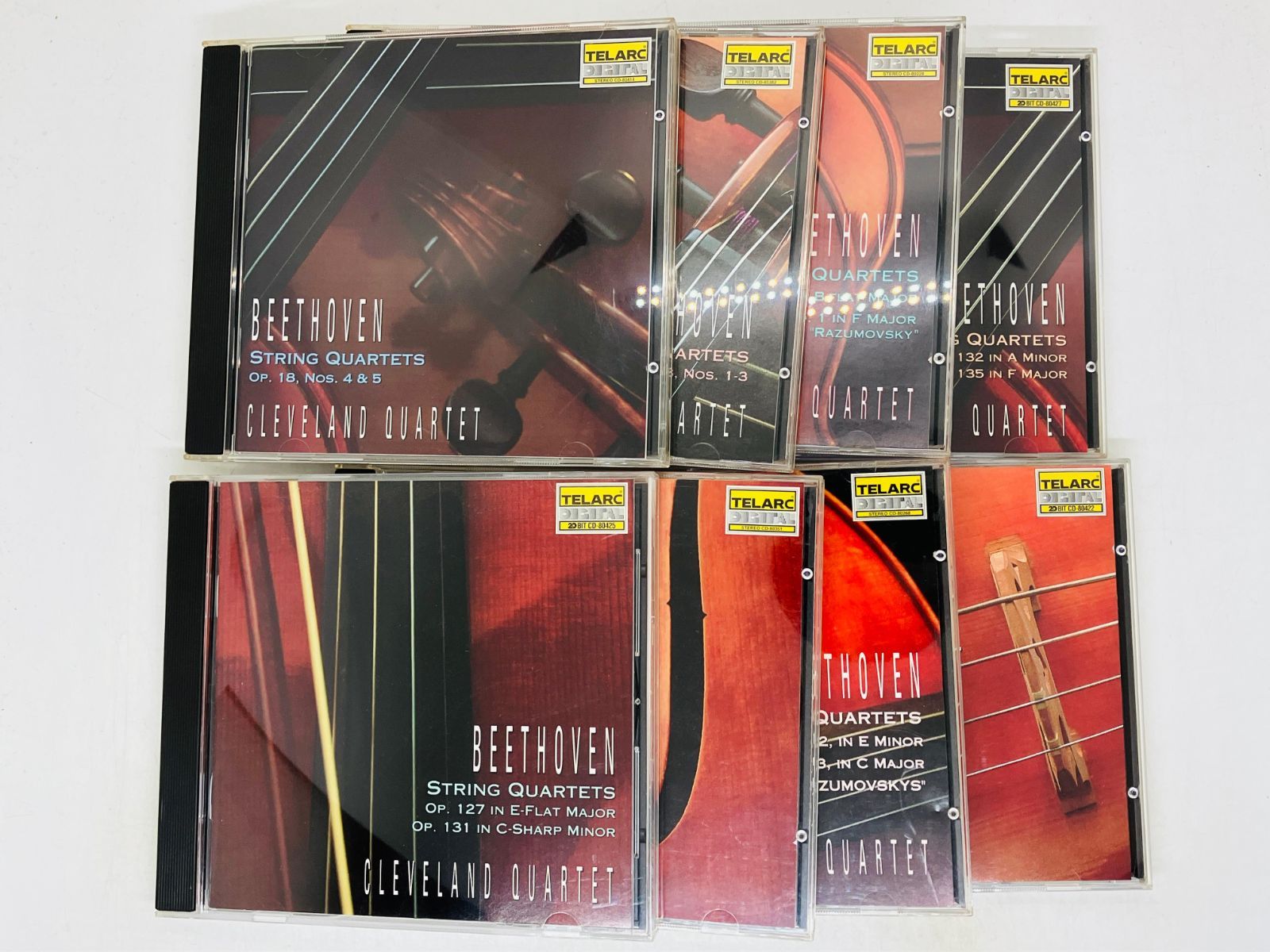 CD/8CD/ クリーヴランド弦楽四重奏団 / ベートーヴェン：弦楽四重奏曲 