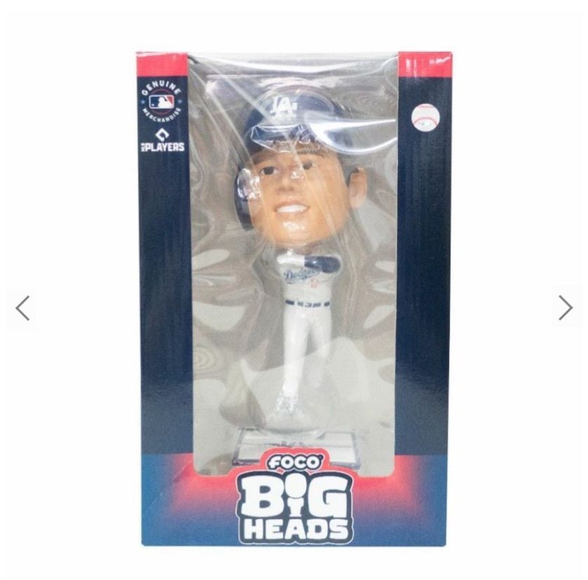  インテリア雑貨 MLB FOCO ドジャース 大谷翔平 ボブルヘッド フィギュア 9.5インチ HOME UNIFORM Bobblehead ビックヘッド スポーツ選手 タレントグッズ