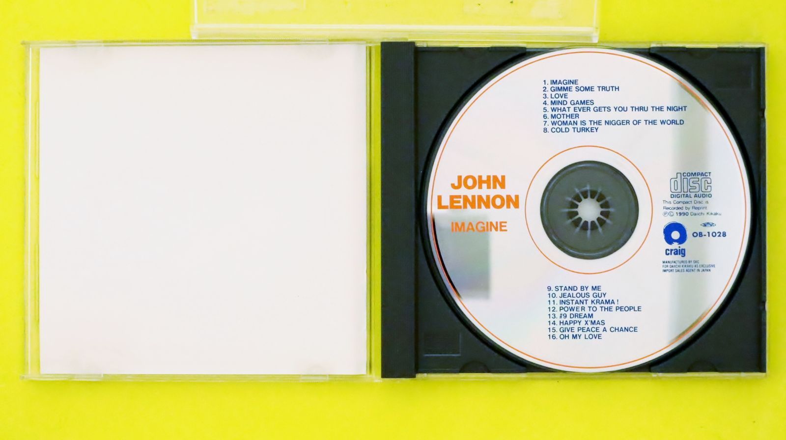 輸入盤CD☆ジョン・レノン/John Lennon□ Imagine □A04947+++++++/OB 