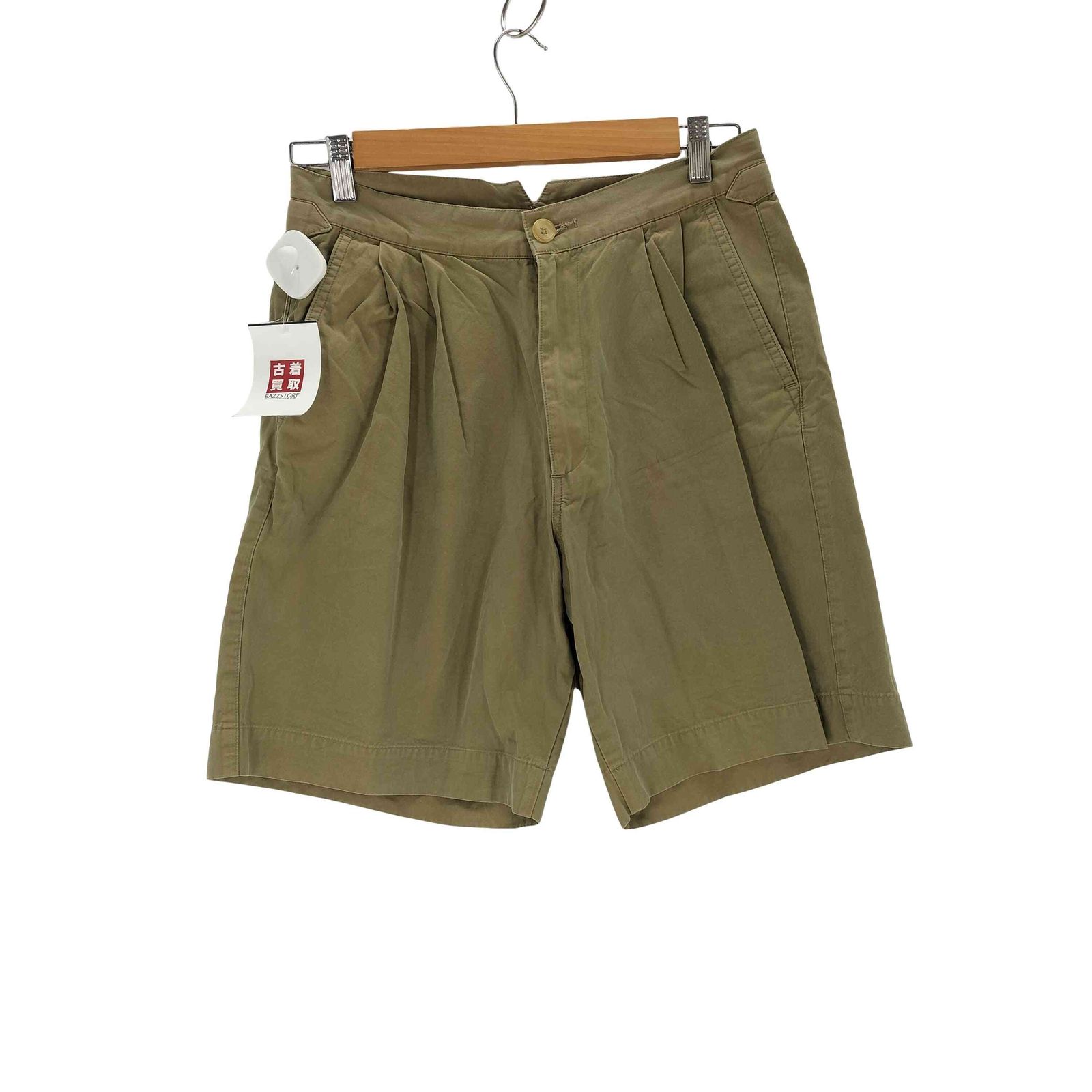 オーラリー AURALEE Finx Chambray Gabardine Wide Shorts メンズ JPN