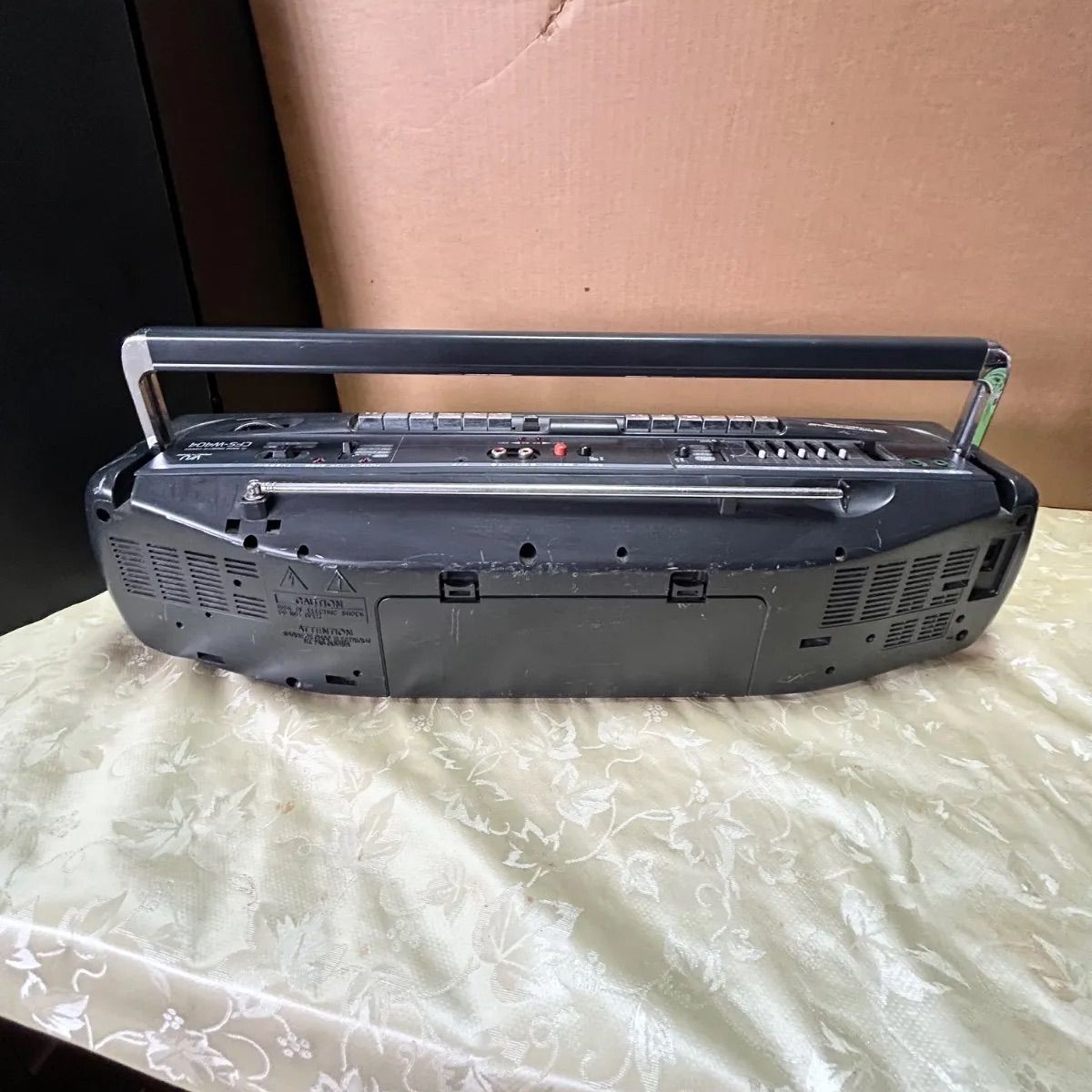 SONY ラジカセ CFS-W404 (ジャンク) - メルカリ