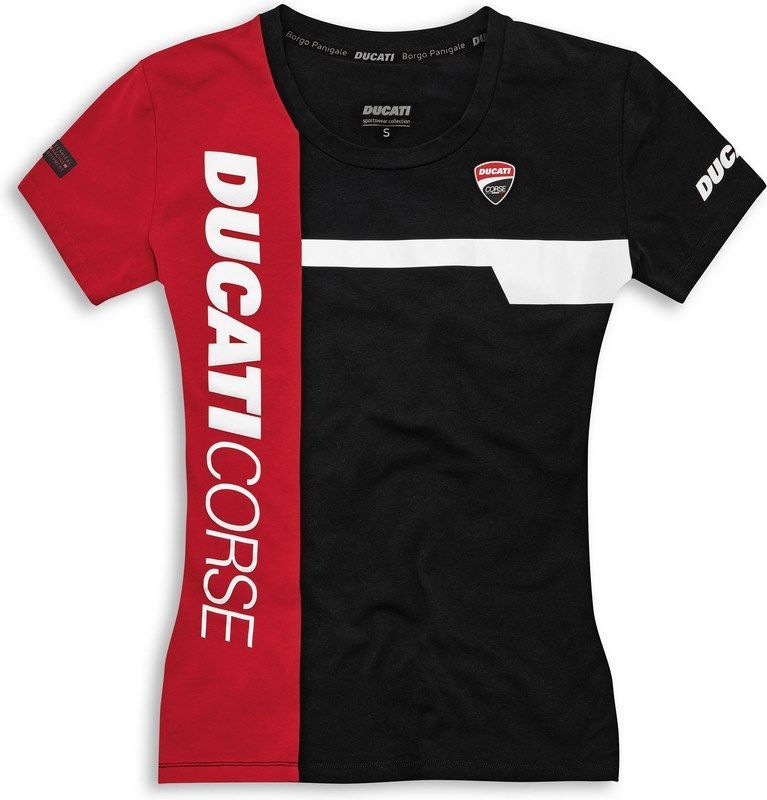 Ducati / ドゥカティ純正 Dc Track Tシャツ ブラック レディース サイズ : S | 98770086