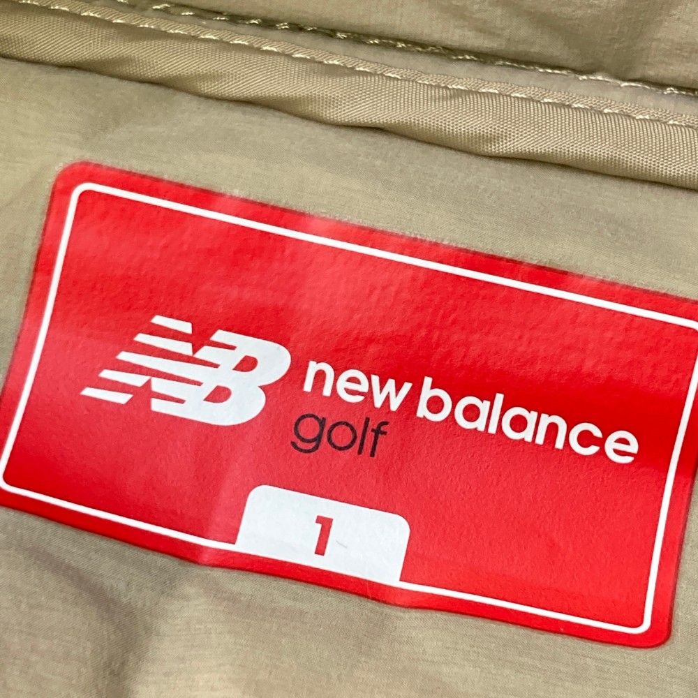 サイズ：1 NEW BALANCE GOLF ニューバランス 2023年モデル 2way ダウン ジップジャケット  ベージュ系 [240101420368] ゴルフウェア レディース ストスト サイズ：1 NEW BALANCE GOLF ニューバランス 2023年モデル 2way