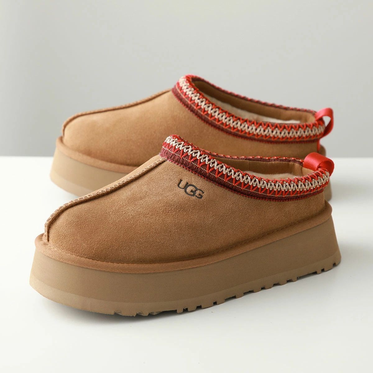 2024年秋冬新作】UGG アグ スリッポン TAZZ 1122553 レディース クロッグ 厚底 スウェード ムートン プラットフォーム シューズ  - メルカリ