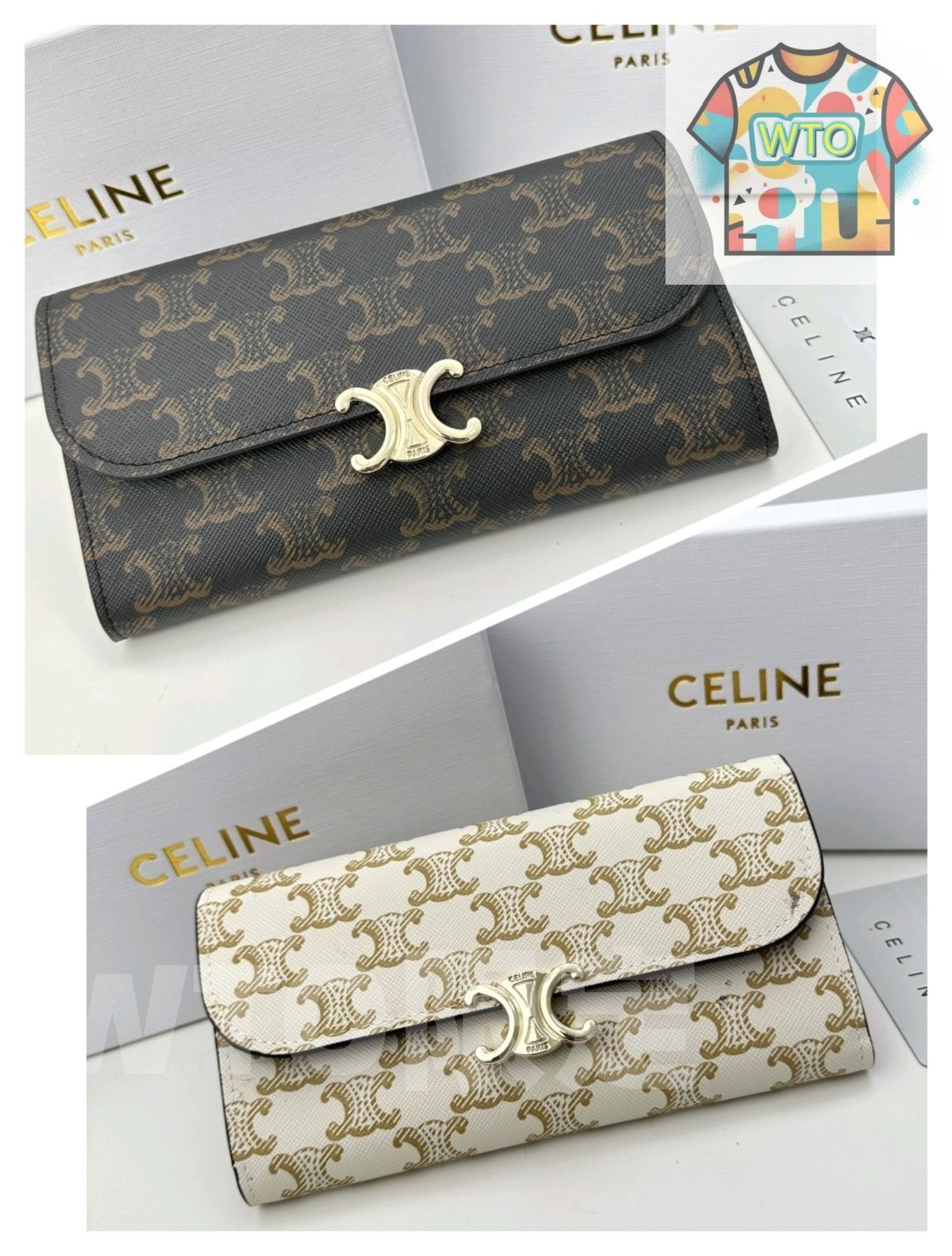 CELINEの長財布 e464.jpg