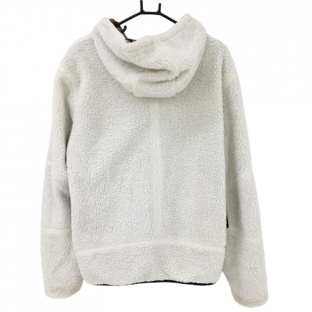 ROSASEN ロサーセン 中綿切替ニットジップパーカー スノーカモ柄