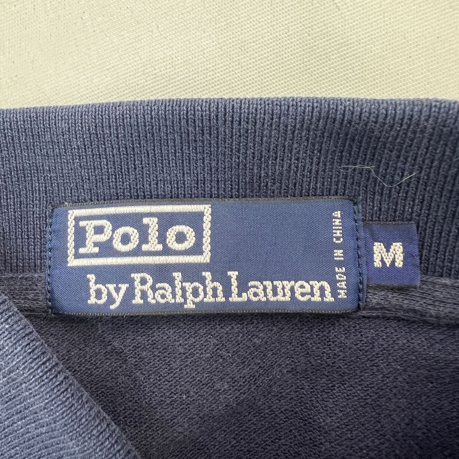 POLO RALPH LAUREN ポロシャツ メンズ M ネイビー 【 定番