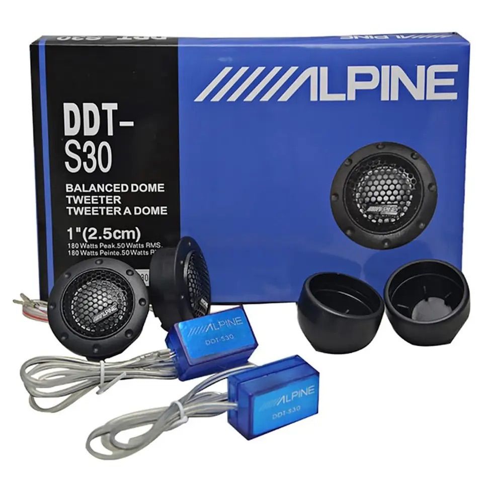 ALPINE DLX-F30T 高音質　ツィーター　左右ペア ALPINE DLX-F30T 高音質ツィーター左右ペア
