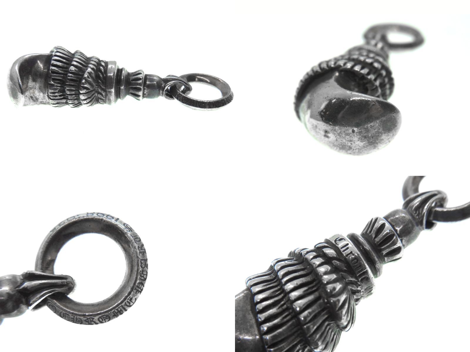 正規品 CHROME HEARTS CROW STUD クロウスタッド ピアス 正規品 CHROME
