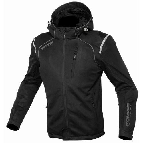 5営業日で発送 コミネ Komine JK-135 P F M-PARKA Solid-Black 5XLB