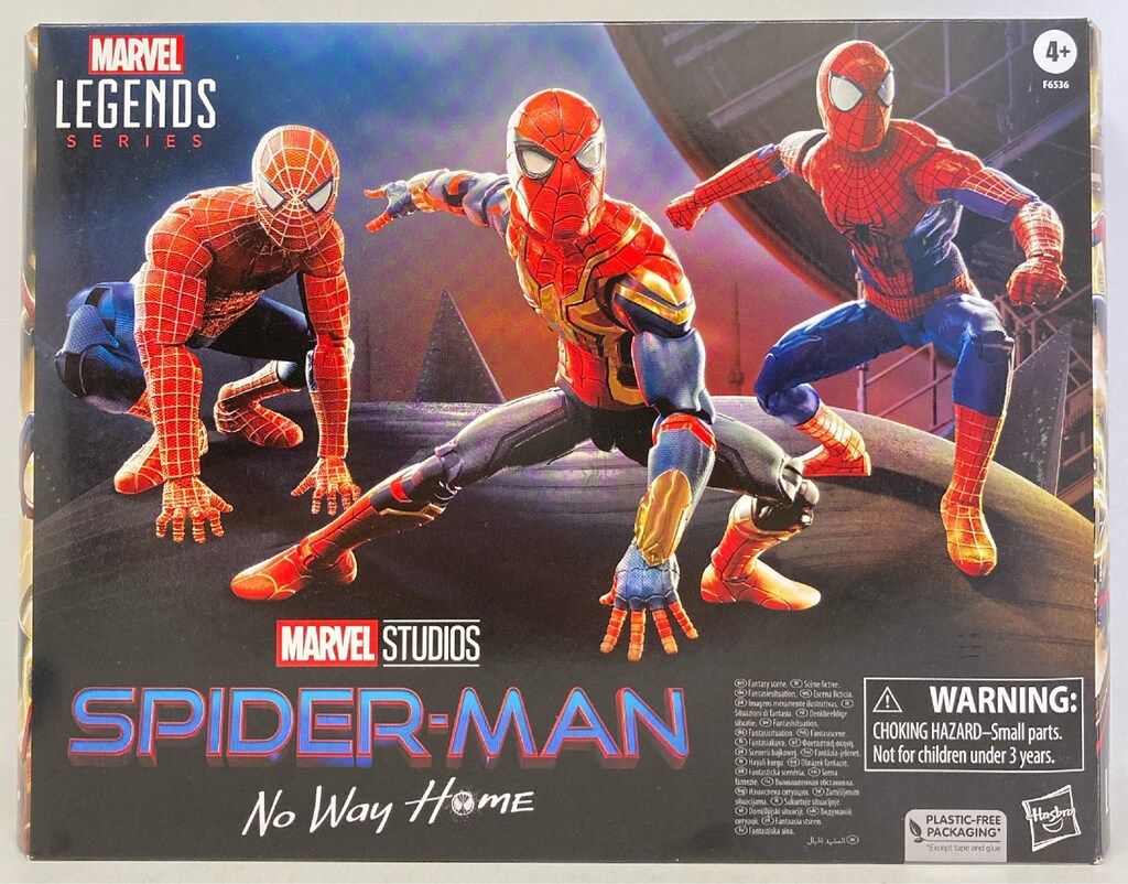 HASBRO (ACTION FIGURE) SPIDER MAN / NO WAY HOME (3 PACK) 6インチ