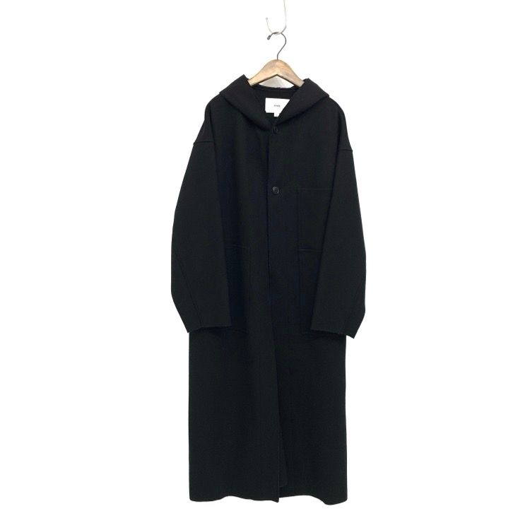 HYKE ハイク MELTON HOODED WORK COAT メルトンフーデッドワークコート