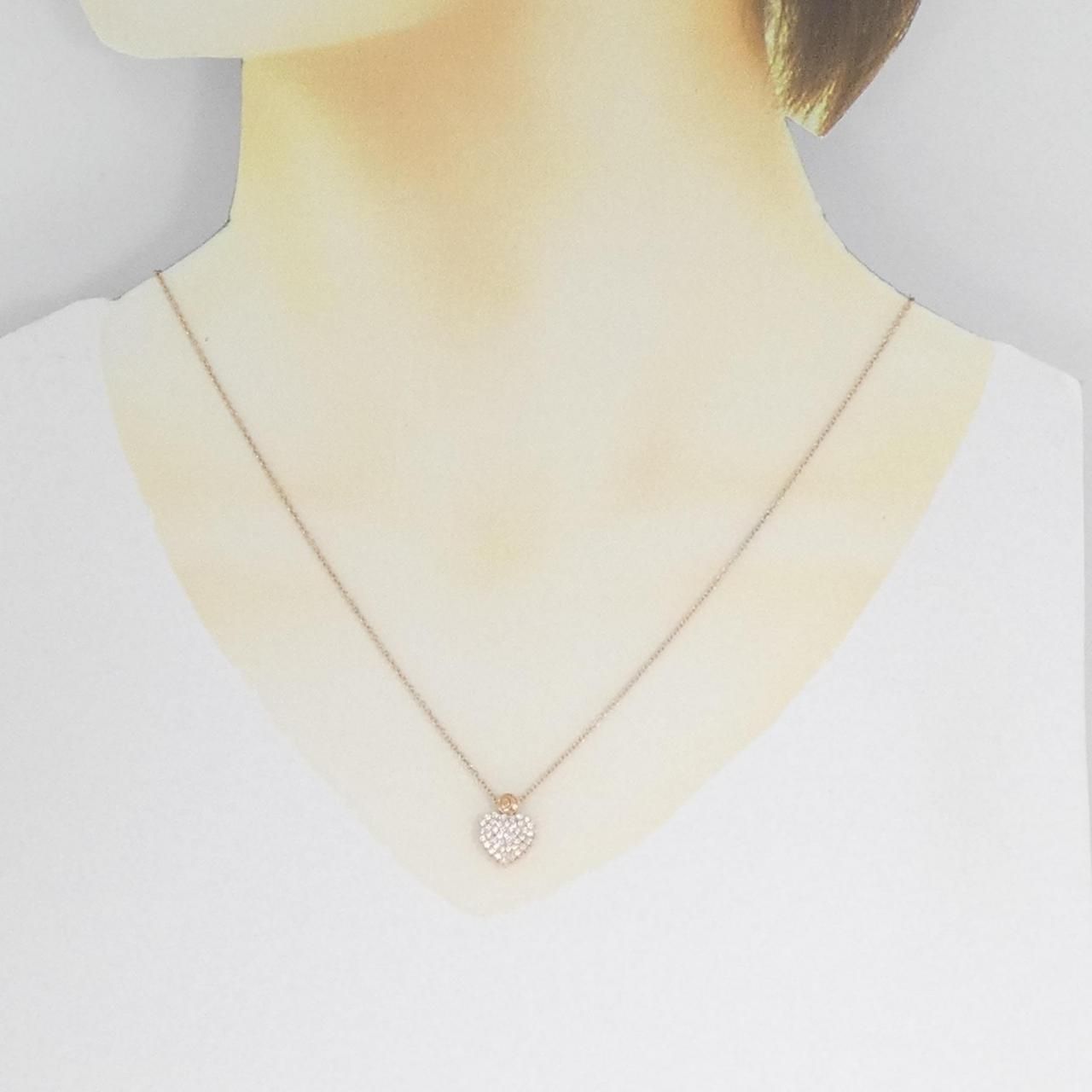 ダミアーニ ハート パヴェ ネックレス - メルカリ 