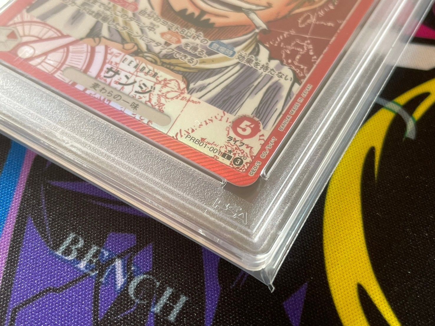 PSA10】ワンピースカード サンジ L リーダーパラレル ONEPIECE CARD
