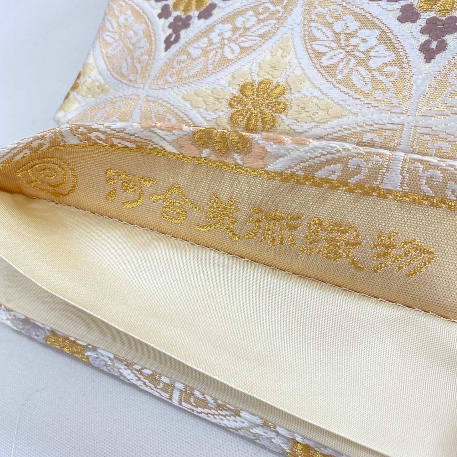新品 お仕立上がり ハイブランド 河合美術 正絹 西陣織 唐織 新品 お仕立上がり ハイブランド 河合美術 正絹 西陣織 唐織
