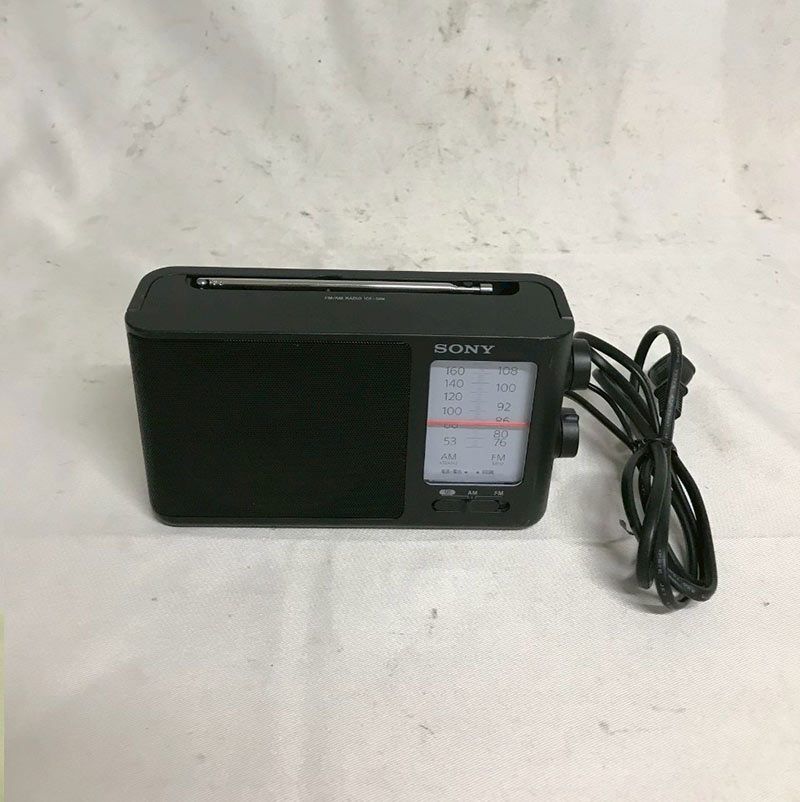 SONY FM/AM ラジオ ICF-506 2018年製 Made in JAPANで音が良い